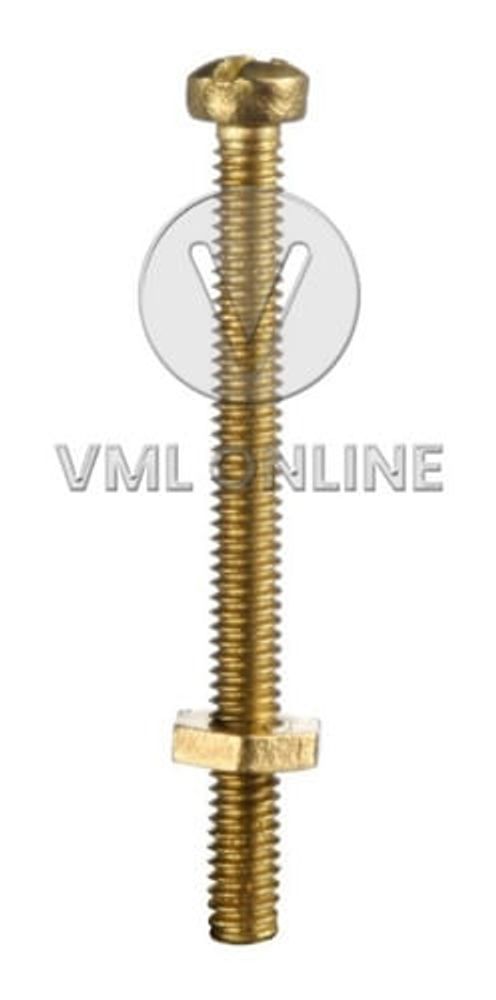 Tornillo Cabeza Tanque 5/16 × 2 Pulgadas Por 10 Unid