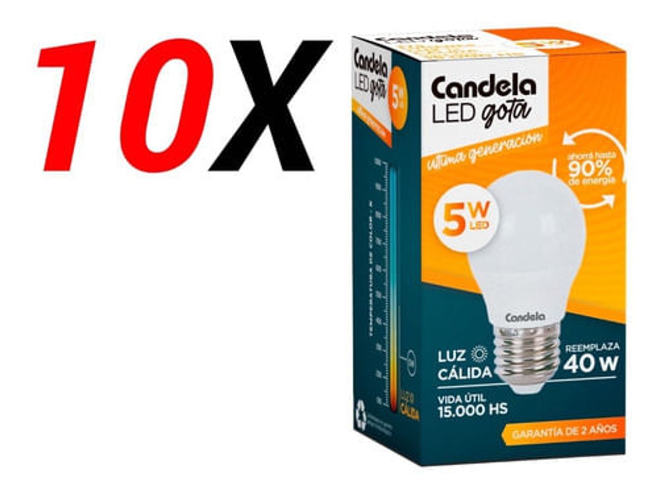 Candela Led Candelabro