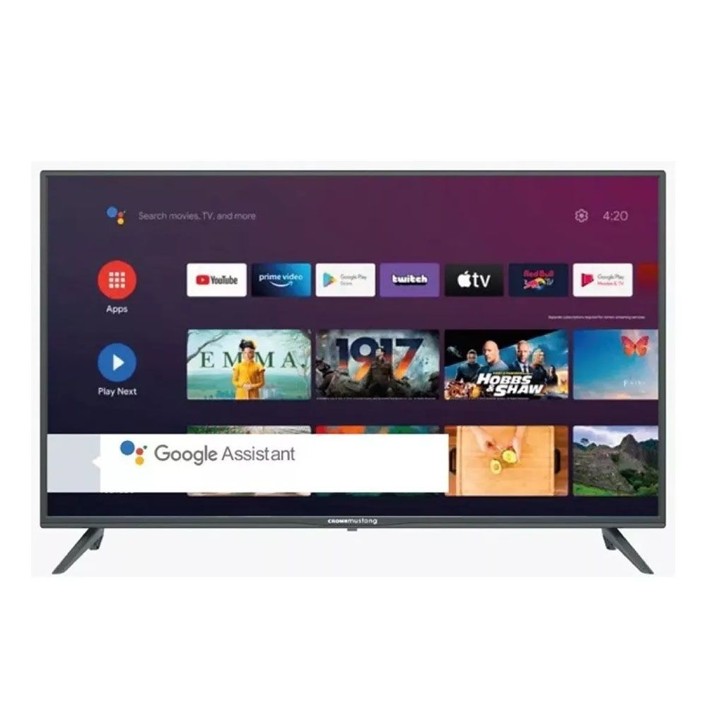 Smart TV Crown Mustang 40 Pulgadas LED Android TV FHD CM-40ST005-2