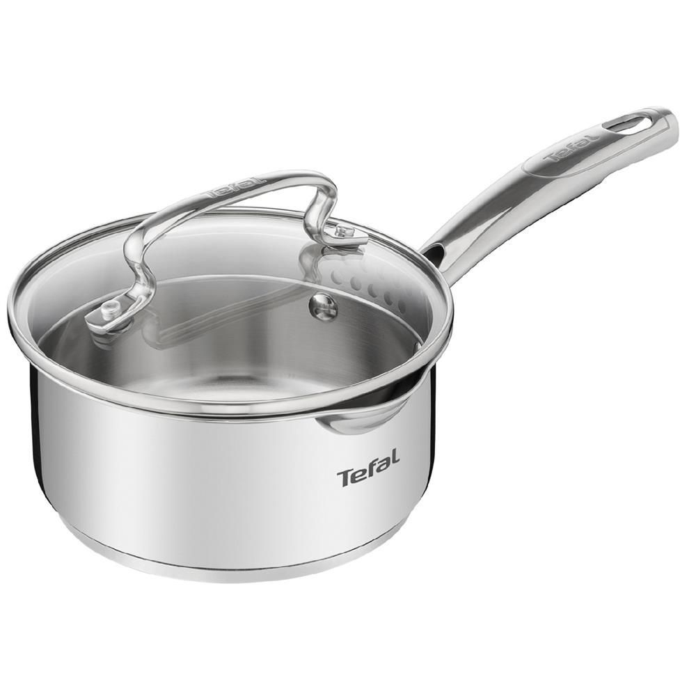 Cacerola Tefal Duetto G7192255 Acero Inoxidable con Tapa 16cm