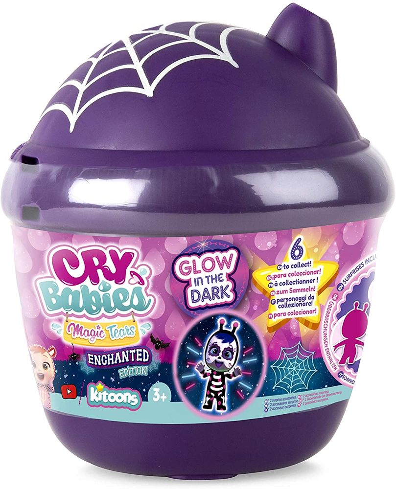 Mu eca Cry Babies Magic Tears Enchanted Glow In The Dark Mu eca Cry Babies Magic Tears Enchanted Glow In The Dark