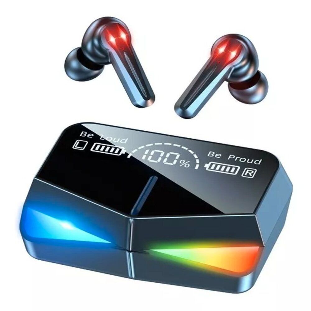Humedal Elección neutral Auriculares Bluetooth M28 Tws Pro 5.1 Rgb Y Modo Gamer