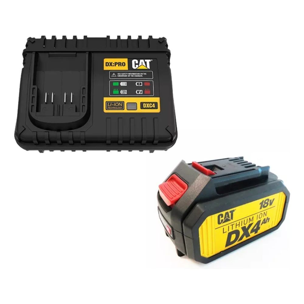 Caterpillar Accessori - Caricabatterie rapido da 18 V DXC4