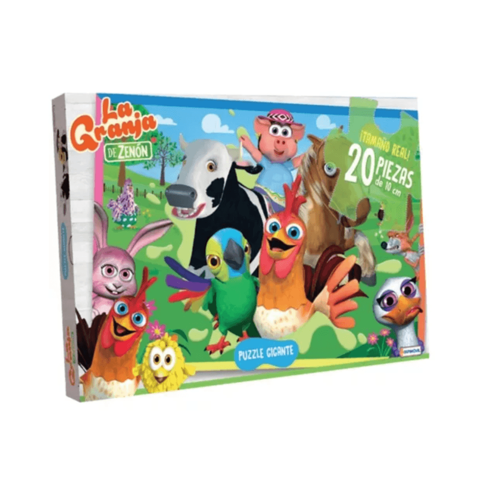 Puzzle Gigante Rompecabezas La Granja De Zenon 20 Piezas Lgc00630