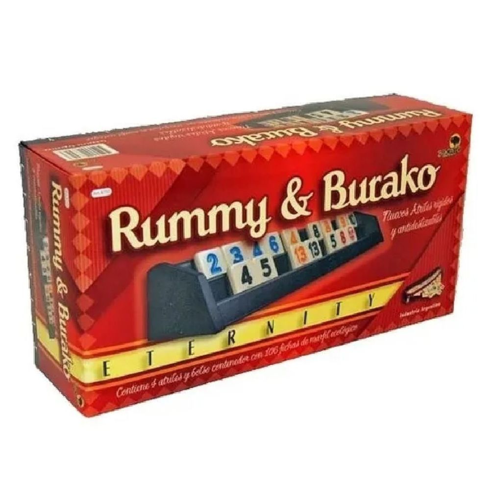 Juego De Mesa Rummy Burako Art-8750