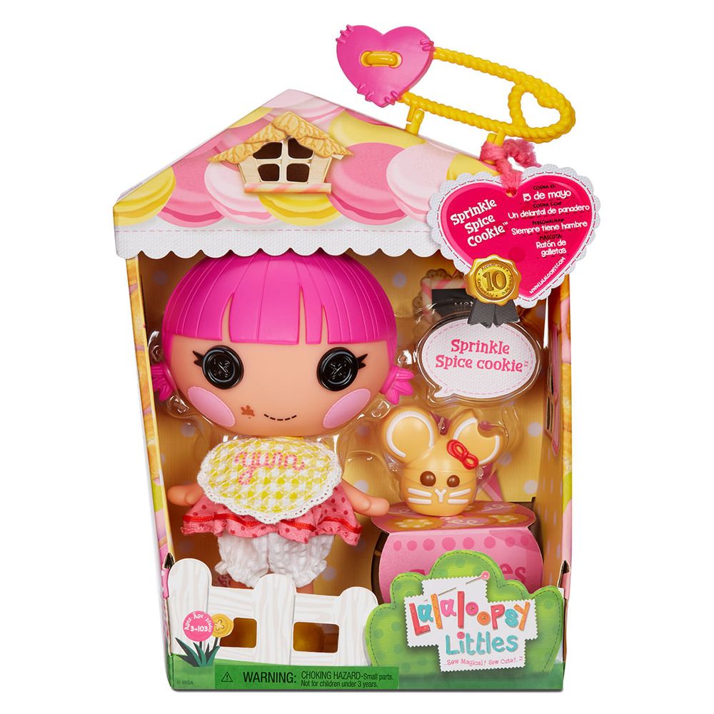 Muñeca Lalaloopsy Littles Sprinkle Spice Cookie