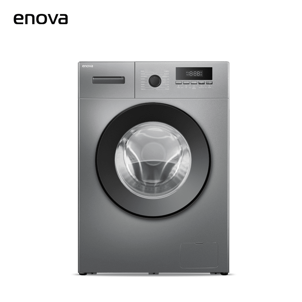 Lavarropas Enova carga frontal 8 kg Gris
