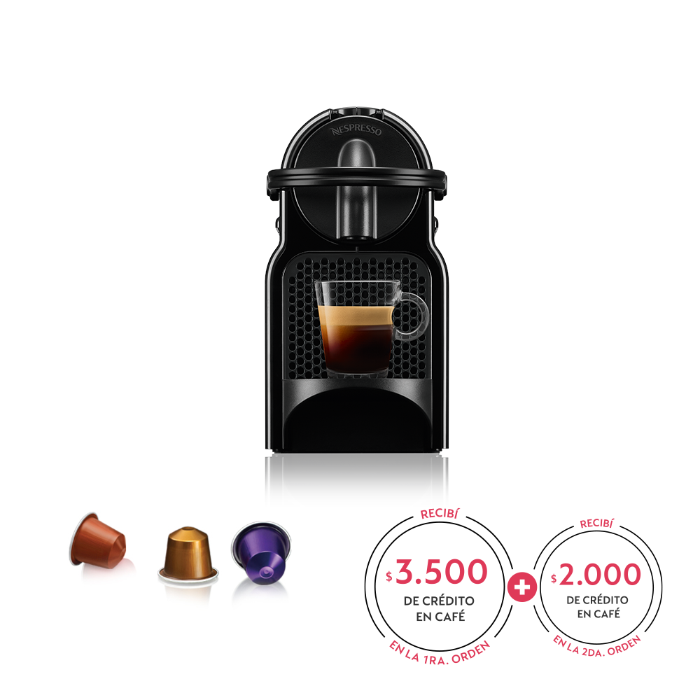 Cafetera Nespresso Inissia Black