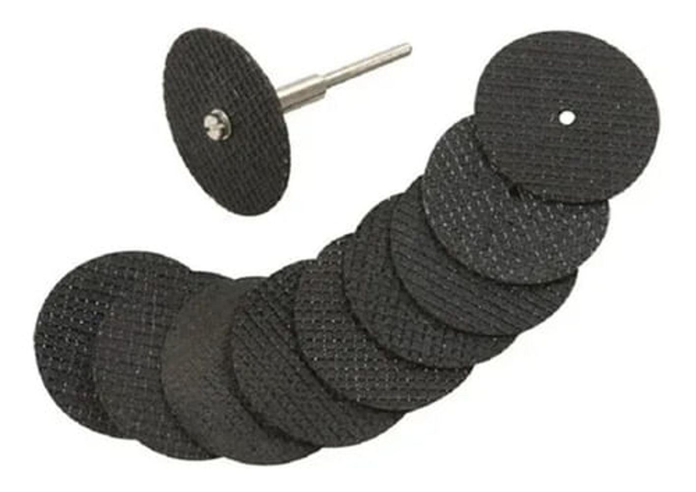 Kit 10 Discos De Corte Minitorno Madera Plastico Mini Torno Ru8500