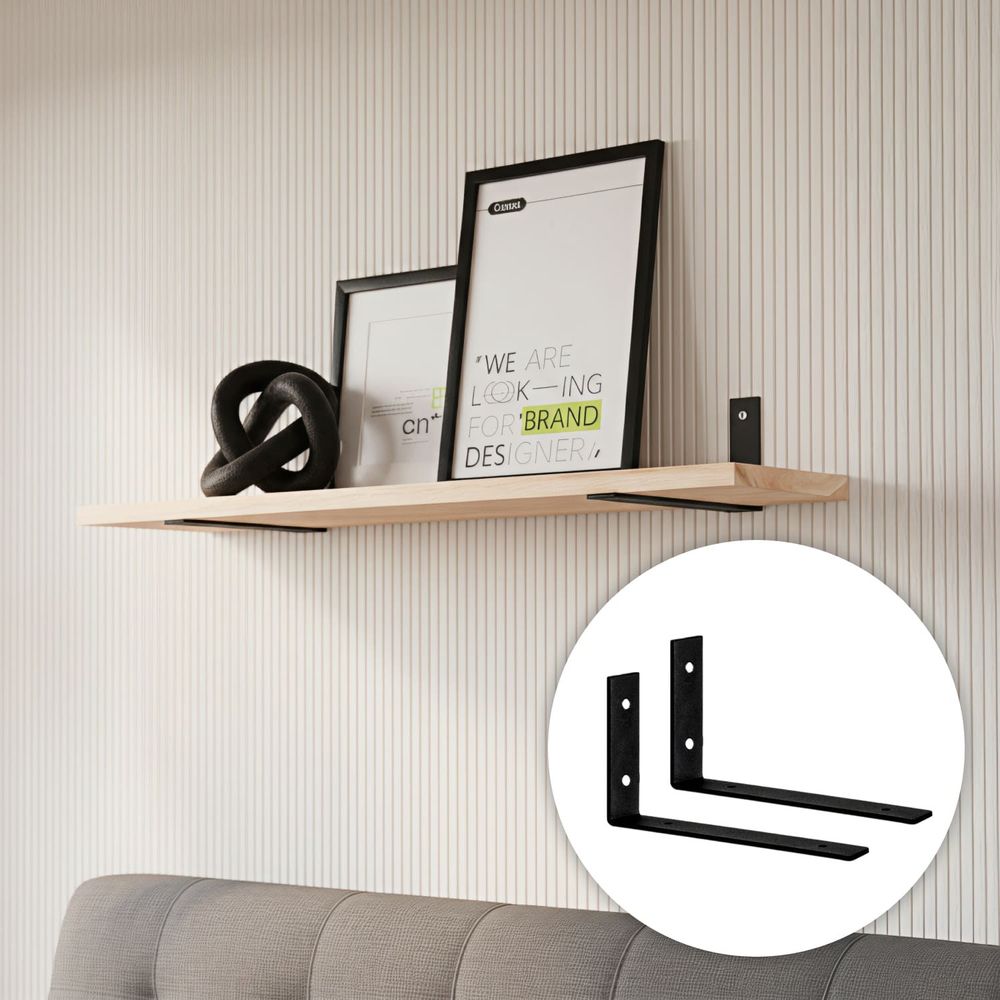 Mensula Hierro Estante Repisa Madera Industrial Soporte X2 15 Cm mensula-hierro-estante-repisa-madera-industrial-soporte-x2-15-cm