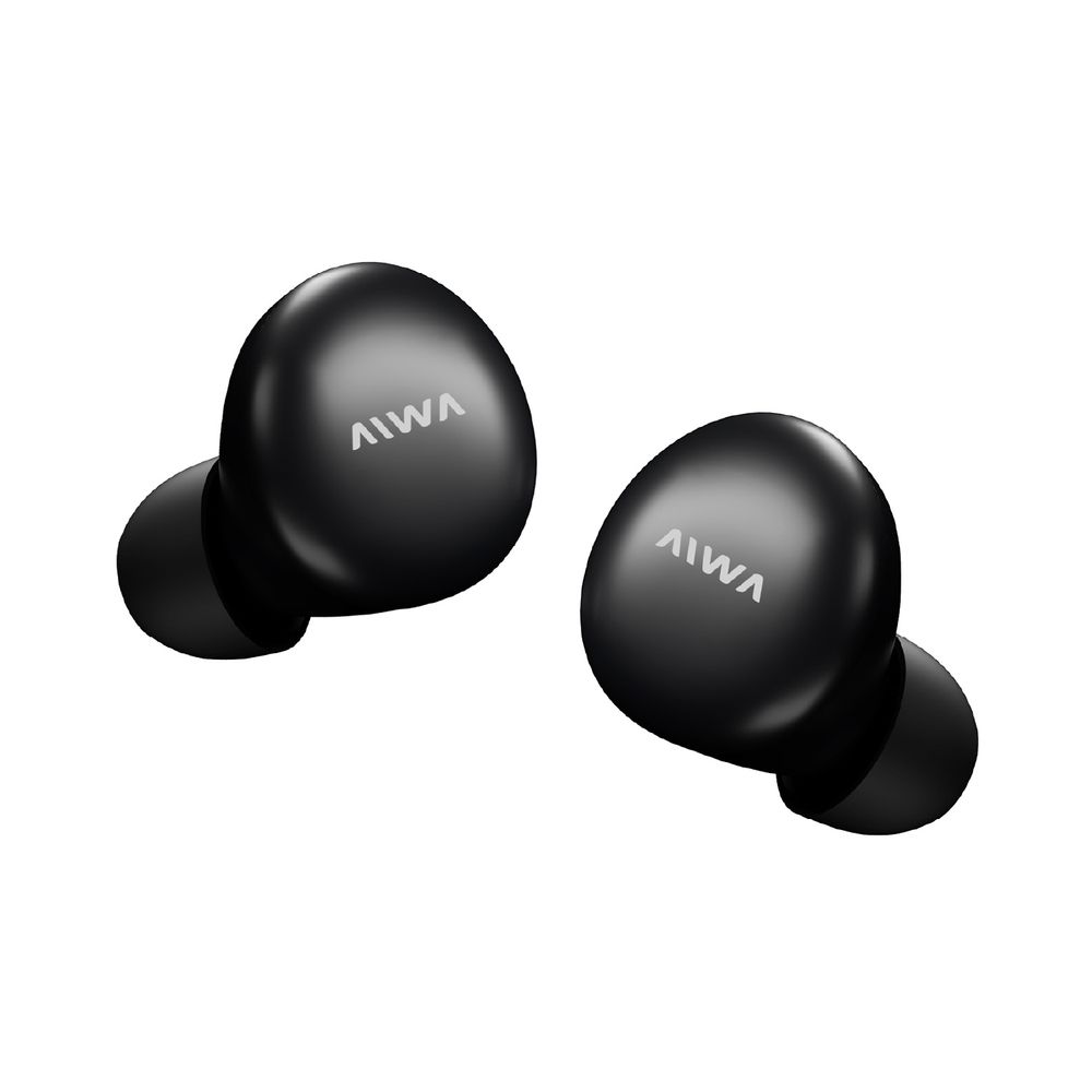 Auriculares In-ear Inalámbrico Bluetooth Blanco Aiwa 90n Color Negro