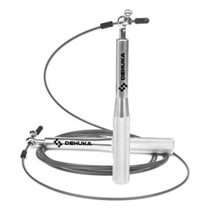 Soga De Saltar Dehuka Speed Rope Crossfit Entrenamiento Pro Ajustable Azul