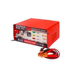 Cargador de Baterias Sincrolamp Enerbox 20 15 amp 12v Rojo