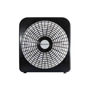 Turbo Ventilador Indelplas - Negro 12 3 Veloc Piso Bajo Consumo (05010604)