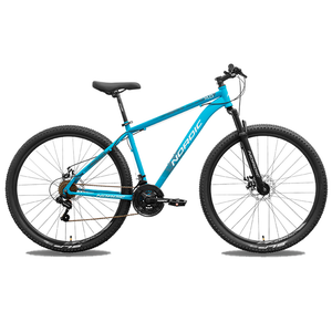 Bicicleta Nordic x1.0 Mountain Bike Rodado 29 Talle 20 Celeste Blanco Azul Shimano