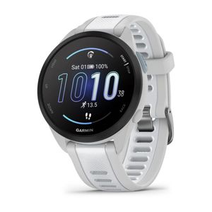 Smartwatch Reloj Forerunner 165 Musica Garmin Amoled Tactil Botones Gris Claro