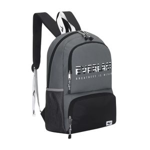 Mochila Escolar Deportiva Urbana Original Everlast Hombre Mujer Reforzada Gris 16272