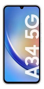 Samsung Galaxy A34 5G 6+128GB Silver SM-A346MZSBARO