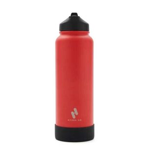 Botella Termica Hydra Go Acero Inoxidable 1000Ml - Rojo/Negro