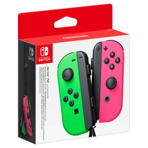 Controles Nintendo Joy-Con - (I/D) - Neon Green/Neon Pink - Rosa $155.000