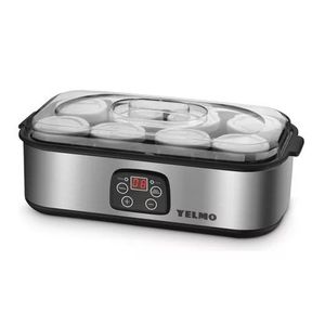 Yelmo Yg-1708 Yogurtera 30w 1.4l Con 8 Jarros De Vidrio