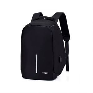 Mochila Antirrobo Waggs Negra 30 Litros