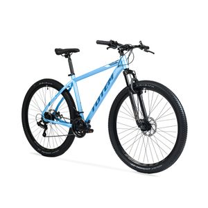 Bicicleta TopMega MTB Totem Aluminio R29 21VEL Celeste Talle L 1011459