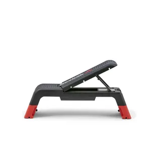 Sumamente elegante mesa preámbulo Banco Step multifuncional Gym Reebok Negro Rojo