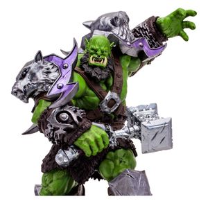 Mc Farlane World Of Warcraft Figura 16cm Articulado Orc Warrior Shaman