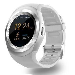 Reloj Inteligente Smartwatch Y1 Blanco Deportivo Android Cronómetro Control de Música