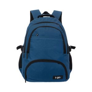 Mochila Porta Notebook Urbana Diseño Lisa 25l Color Azul