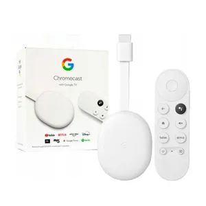 Google Chromecast 4ta generación 4K, 8GB + Google TV y control de