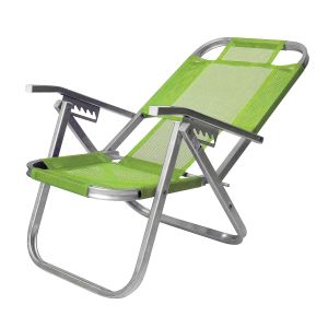 Reposera Silla Playera Plegable Botafogo Ipanema Verde