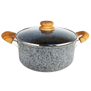 Cacerola 28cm Hudson Granito Stone Antiadherente