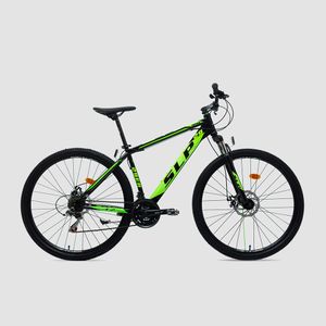 Bicicleta Mountain Bike Rodado 29” Cuadro Acero SLP 10Pro Negro/Verde