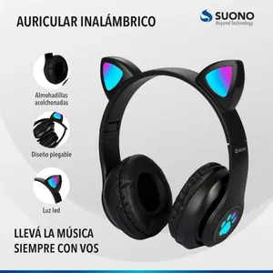 Auriculares best sale de gatito