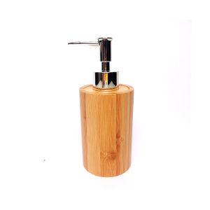 Dispenser Jabón Liquido Cilindro Bamboo- Prestigio