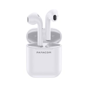 Auriculares Panacom Bluetooth 1366TWS Blanco