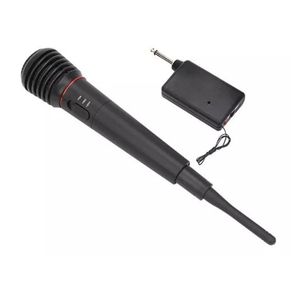 Micrófono Profesional Inalámbrico Karaoke Suono Wg-308e Color Negro