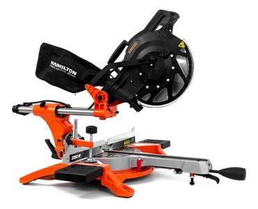 Sierra Ingleteadora Telescópica 255mm Brushed  + Accesorios Hamilton Hng001