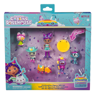 Pack 7 Figuras Celebración Gabby´s Dollhouse 36204