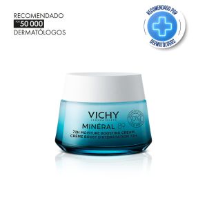 Crema hidratante facial Mineral 89: sin fragancia - Vichy