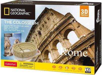 Cubic Fun Rompecabeza 3D National Geographic El Coliseo Roma 131 Piezas