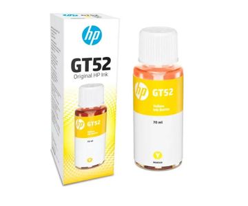 Botella De Tinta Amarillo Hp Gt52 Original M0h56al