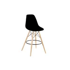 Banqueta Taburete Eames negro