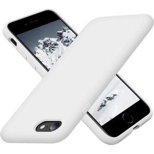 Funda para iPhone SE Silicona - White