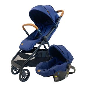 Cochecito Travel System T-Flex Bebesit Azul