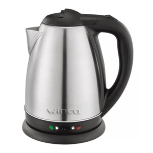 Pava Eléctrica Corte Automático Mate 1.8lts Acero Inoxidable Winco W1702 