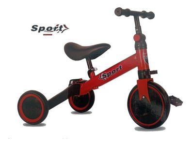 Triciclo Sport 2 En 1 Andarin De Metal Yx-s60 Shine