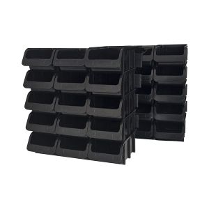 10 Organizadores Porta Bin X3 Gavetero Plastico - Opening